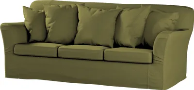 Produktbild von Dekoria Bezug für Tomelilla 3-Sitzer Sofa nicht ausklappbar, olivgrün, Sofahusse, Tomelilla 3-Sitzer