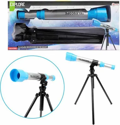 Produktbild von Toi-Toys - EXPLORE Teleskop Sterngucker Himmel Entdecker Sterne Fernglas Kinder