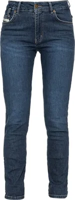 Imagen del producto de Pantalones vaqueros para motocicleta, modelo "Mono XTM", para mujer, color índigo, talla 26/34. Marca: John Doe Jane