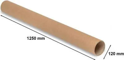 Zdjęcie produktu dla Tuba tekturowa 120mm/gr2mm/L1250 2A0