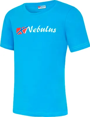 Immagine prodotto di Nebulus T-shirt REACT uomo, camicia, T-shirt, girocollo, P6338 - uomo, azzurro-bianco, S