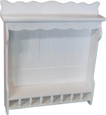 Produktbild von Wandregal im Shabby Chic Stil mit Reling