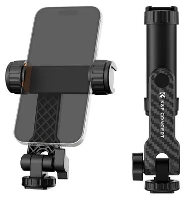 Produktbild von K&F CONCEPT Handy Stativ Adapter, 360° drehbare Handyhalterung