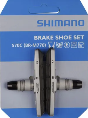 Image de SHIMANO Sabot de frein S70C Cartridge BR-T670 ? pour jantes alu, argent