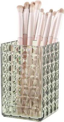 Produktbild von DASITON Make-up-Organizer, Pinselhalter, Kosmetikaufbewahrung, Acryl-Pinselhalter, Make-up-Pinselhalter