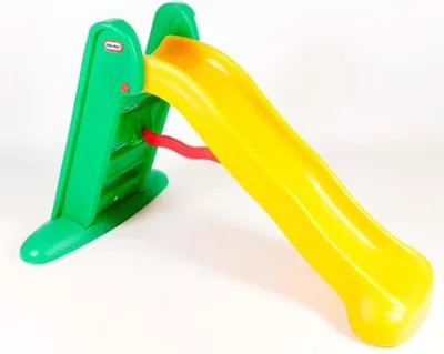 Obrázek produktu pro Little Tikes Easy Store Large Slide, 2 rok/roky, 5 rok/roky, 9,8 kg, Zelená, Žlutá