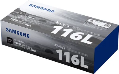 Obrázok produktu pre Samsung Čierna originálna tonerová kazeta s vysokou výťažnosťou MLT-D116L, 3000 strany, Čierna, 1 kusov