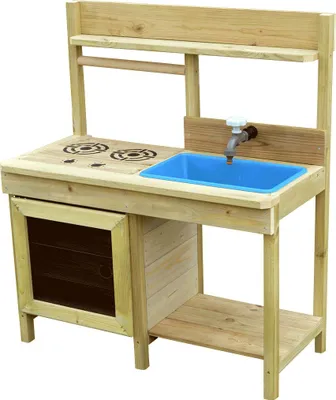 Produktbild von KANGUI - Kindergartenküche aus Holz – für drinnen und draußen