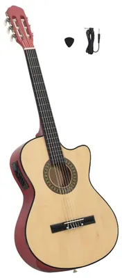 Obrázok produktu pre vidaXL Akustická gitara s výrezom, ekvalizérom a 6 strunami
