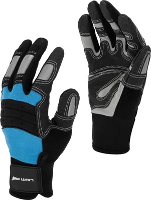 Produktbild von Werkstatthandschuhe Schwarz-Blau L280710P, Karte, "10", Ce, Lahti