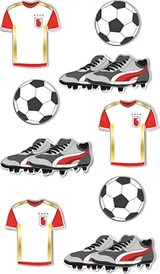 Produktbild von ROESSLER PAPIER Sticker Fußball