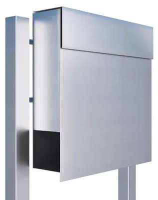 Produktbild von Standbriefkasten Manhattan in Edelstahl