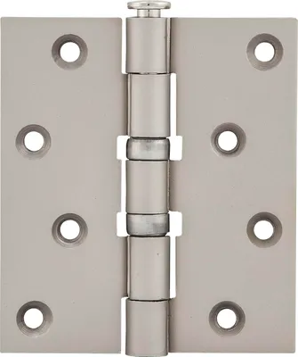 Produktbild von Scharnier  klappbares Aufschraubscharnier 102x89x3mm, Stahl vernickelt