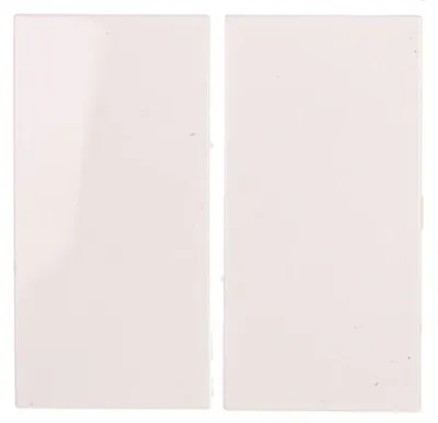 Image de Bascules pour interrupteur double SW6 / 2M blanc brillant Contact Simon DKW6/2/11