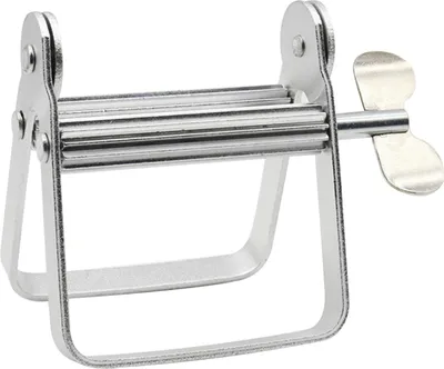 Produktbild von Zahnpastaspender aus Aluminiumlegierung, kompaktes Design, tragbarer Zahnpastatubenauswringer, Handroller