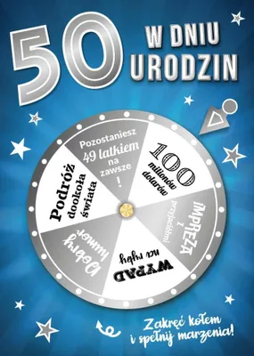Zdjęcie produktu dla Karnet Urodziny 50 - Armin Style