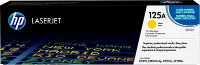 Zdjęcie produktu dla HP 125A oryginalny wkład z żółtym tonerem LaserJet, 1400 stron(y), Żółty, 1 szt.