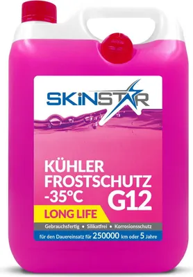 Immagine prodotto di SkinStar G12 antigelo per radiatori -35°C refrigerante per auto 5l
