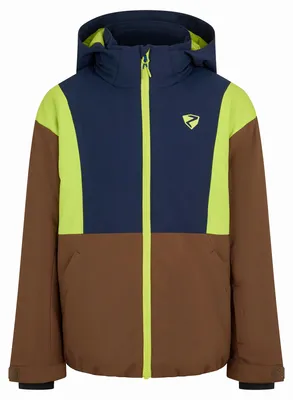 Produktbild von Ziener Skiwear Kinder Ski Jacke ABBE chestnut ripstop - 164