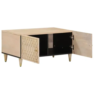 Immagine prodotto di Tavolino da Salotto 80x50x40 cm Legno Massello di Mango