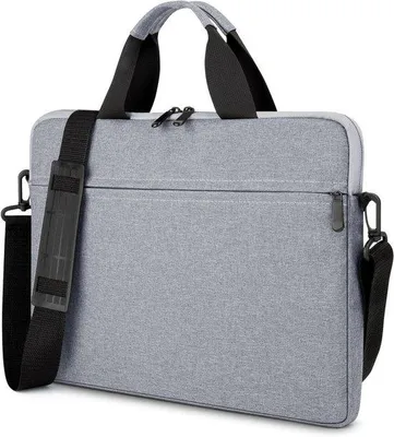 Produktbild von Laptop-Tasche für 15,6-16 Zoll Notebooks - Schutz, leicht und langlebiges Grau-Design