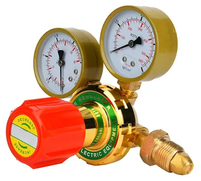 Acetylen-Druckregler CGA580 60# Export 5/8" Außengewinde