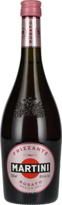 Produktbild von MARTINI Frizzante Rosato, 10,5 Vol.-%, 75 cl / 750 ml, Premium-Perlwein mit Noten von roten Früchten und einem Hauch frischer Säure