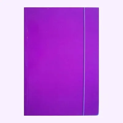 Image de Pochette A4 avec élastique, violet brillant - Ziemia Obiecana