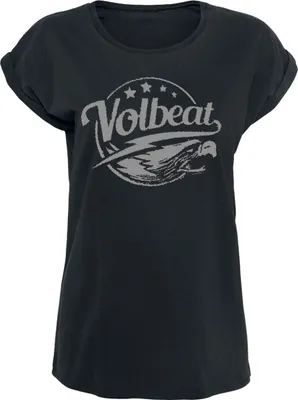 Produktbild von Volbeat T-Shirt Damen Eagle schwarz Band-Merch, Bands 100% Baumwolle S