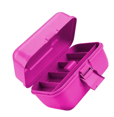 Imagen del producto de Caja de almacenamiento de cebo de doble capa para pesca