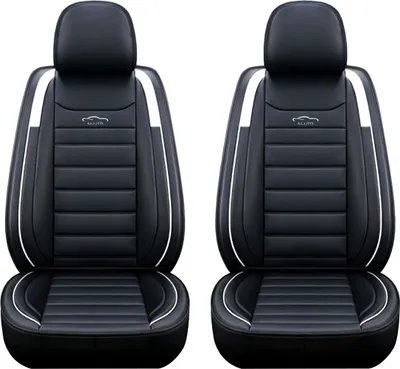 Produktbild von 11tlg Elegangt Auto Sitzbezüge Schonbezüge Komfort Komplettset 5 Sitz - Weiß