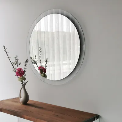 Produktbild von Skye Decor, Aqua- Aqua A345NOS, Transparent, Wandspiegel, 65x65 cm, 100% getempertes Glas (Dicke: 2 cm)