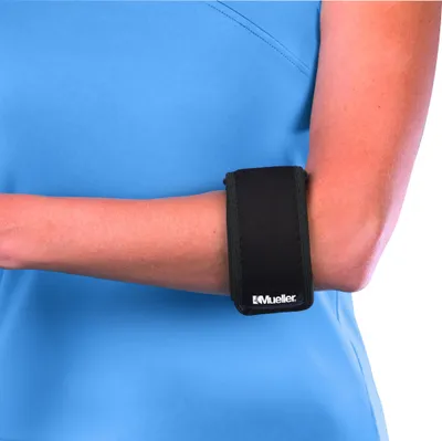 Produktbild von Neopren Tennisellenbogengurt schwarz Unigr.