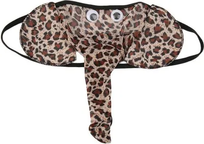 Produktbild von Jumada's – Herren-Slip mit Elefantenrüssel – Einheitsgröße für alle Schwänze – Vorspiel – Anziehspiel – Rollenspiel – Schlafzimmerspaß – Herren-Tanga mit Rüssel