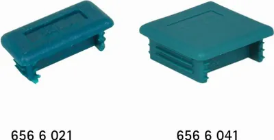 Image de Bouchons de finition WALRAVEN BIS Strut - Pour rail Strut 41 x 41 - Sachet de 50 pièces - 6566041