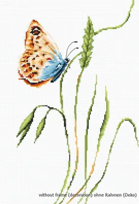 Produktbild von Luca-S Kreuzstich Set "Frühlingsgeruch", Zählmuster, 17,5x28,5cm