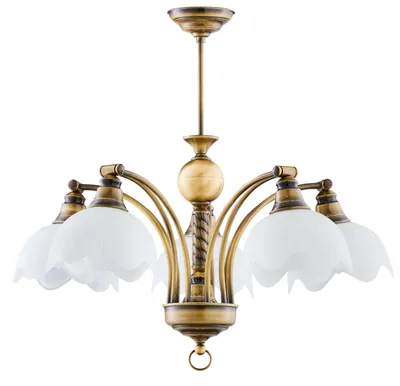 Immagine prodotto di Lampadario JUPITER in ottone 5xE27x20W metallo, dimensioni: 60x67x67 cm, IP20 Jupiter