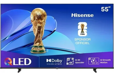 Image de Hisense 55E7Q - TV QLED 55 (136 cm) - 4K UHD 3840x2160 - TV connecté - 3xHDMI 2.1 - WiFi