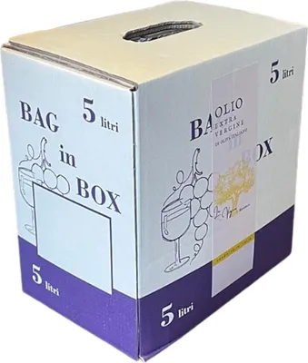 Immagine prodotto di Olio extravergine di oliva non filtrato Selezione H&H Bag-in-Box 5 lt. - Le Vigne
