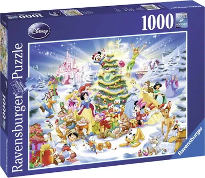 Produktbild von Ravensburger Puzzle 19287 - Disney's Weihnachten - 1000 Teile Disney Puzzle für Erwachsene und Kinder ab 14 Jahren