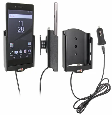 Produktbild von Brodit Gerätehalter 521811 mit Ladefunktion - für Smartphones - Sony Xperia Z5