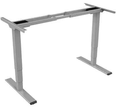 Image de DIGITUS DA-90435 Support de bureau DIGITUS, réglable en hauteur, gris