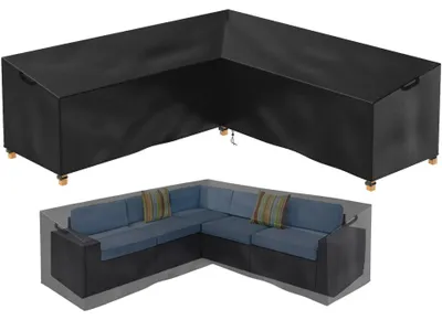 Productafbeelding van Elzusha - Waterdichte Tuinmeubelhoes voor Lounge Set 254x254x85cm