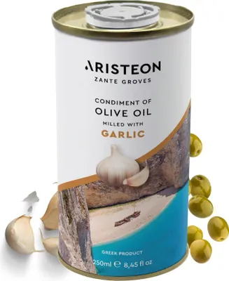 Produktbild von Olivenöl mit Knoblauch 250 ml ARISTEON Griechisch
