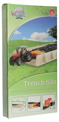 Immagine prodotto di Kids Globe Riesen-Fahrsilo für Traktoren, Gräße 30x60x6 cm, ohne Zubehör