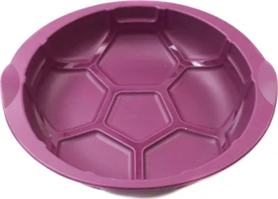 Produktbild von TUPPERWARE Backen Silikonform mit Phantasie lila Silikon Easyplus Silikonball