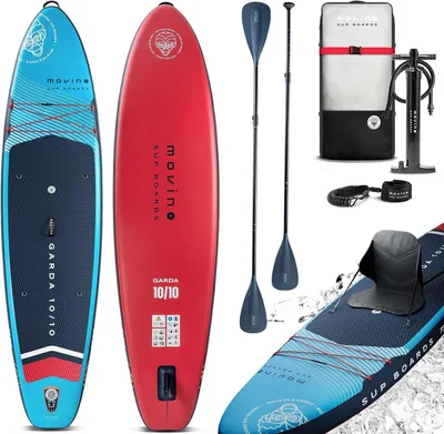 Obrázok produktu pre Nafukovacia doska na paddleboarding vhodná na dlhé výlety, ľahká doska s rozmermi 330 cm vrátane príslušenstva
