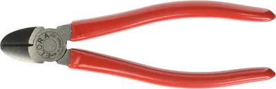 Produktbild von Seitenschneider mit rotem Tauchgriff