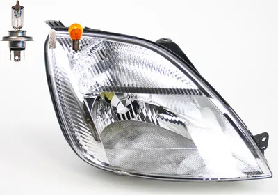Obrázok produktu pre Johns, halogénové svetlomety pasuje do Ford Fiesta 02 11/01- 09/05 pravá žiarovka 1212357 1320348 1198221 1127897 1142870 2S6X13W029CA 2S6X13W02