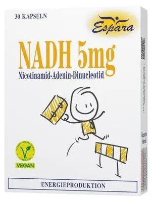 Produktbild von Espara NADH 5 mg Kapseln, 30 St. Kapseln